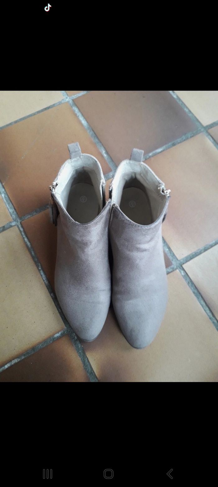 Bottines beiges - photo numéro 4
