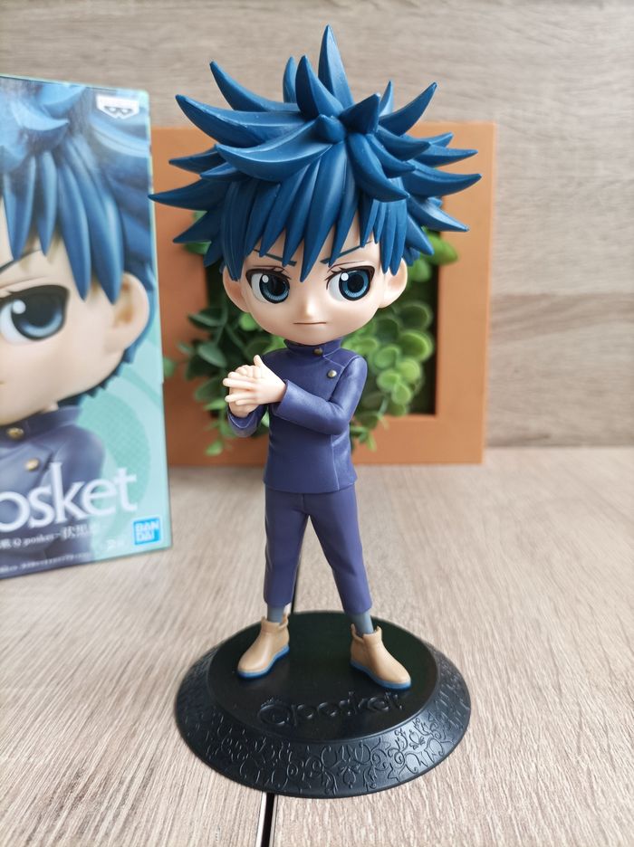 Figurine megumi Fushiguro jujutsu Kaisen banpresto qposket Bandai