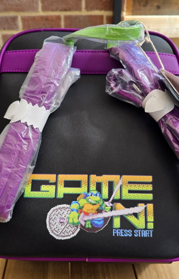 Sac à dos Loungefly Tortues Ninja - 40th Anniversary Vintage Arcade - photo numéro 10