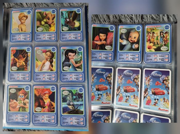 Coffret collection Disney comme neuf avec cartes brillantes et holographiques - photo numéro 4