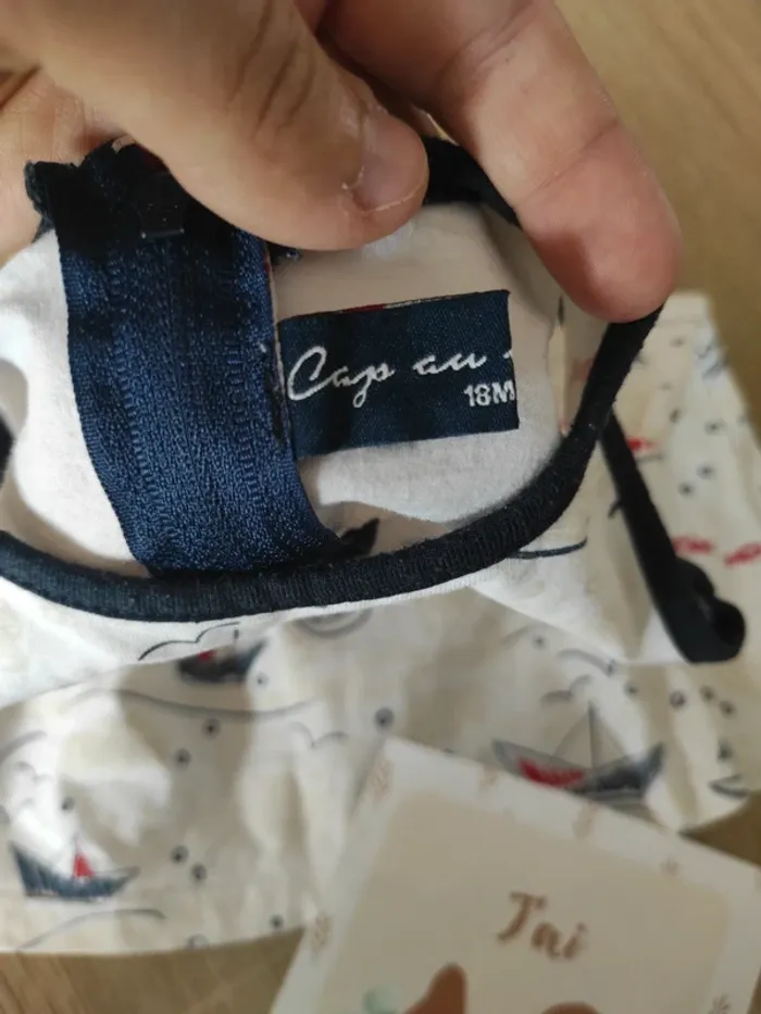 Robe bebe fille cap au large - photo numéro 3