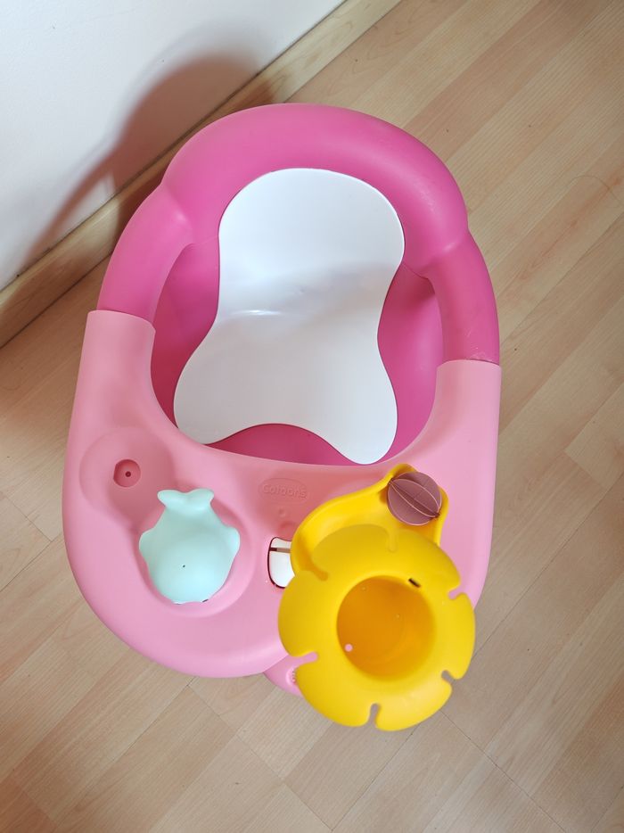 Smoby little siege de bain 2 en 1 tablette état neuf - photo numéro 2