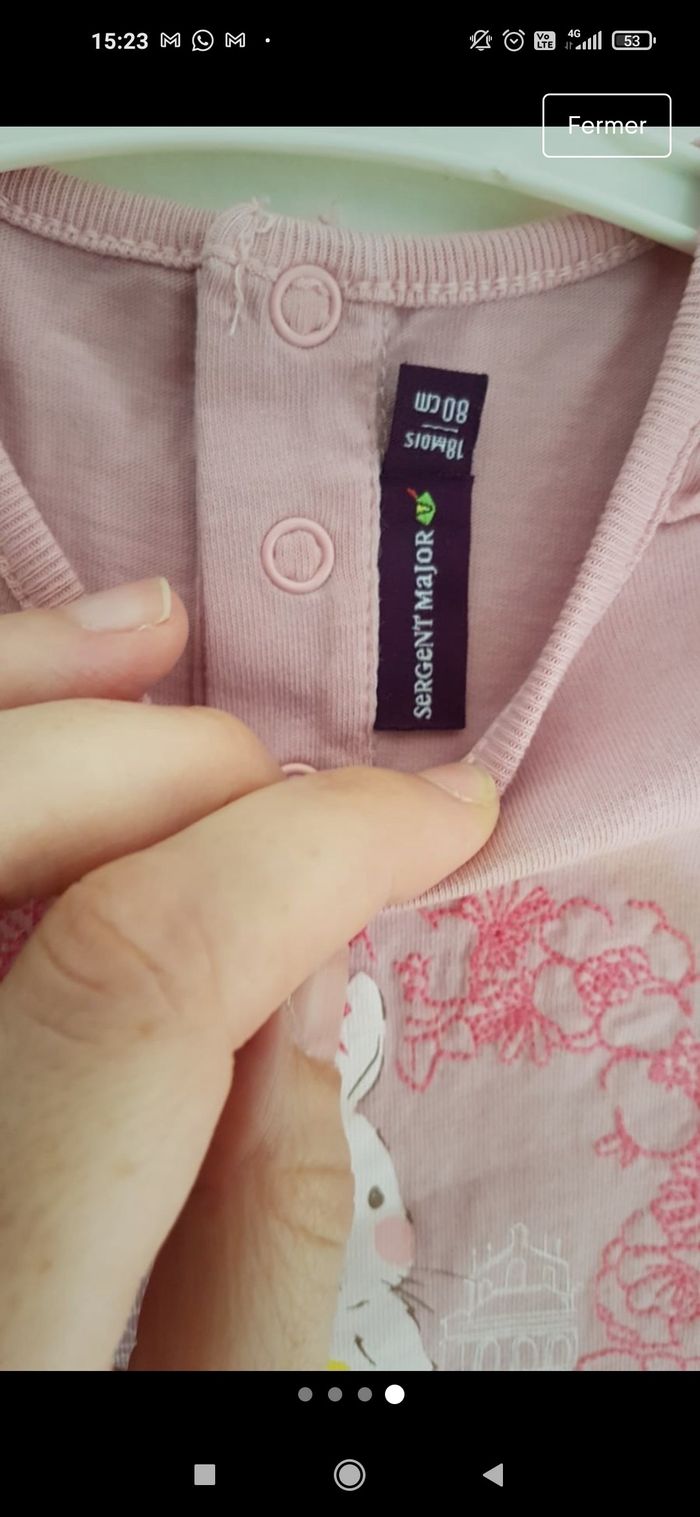 T-shirt sergent major en 18 mois - photo numéro 4