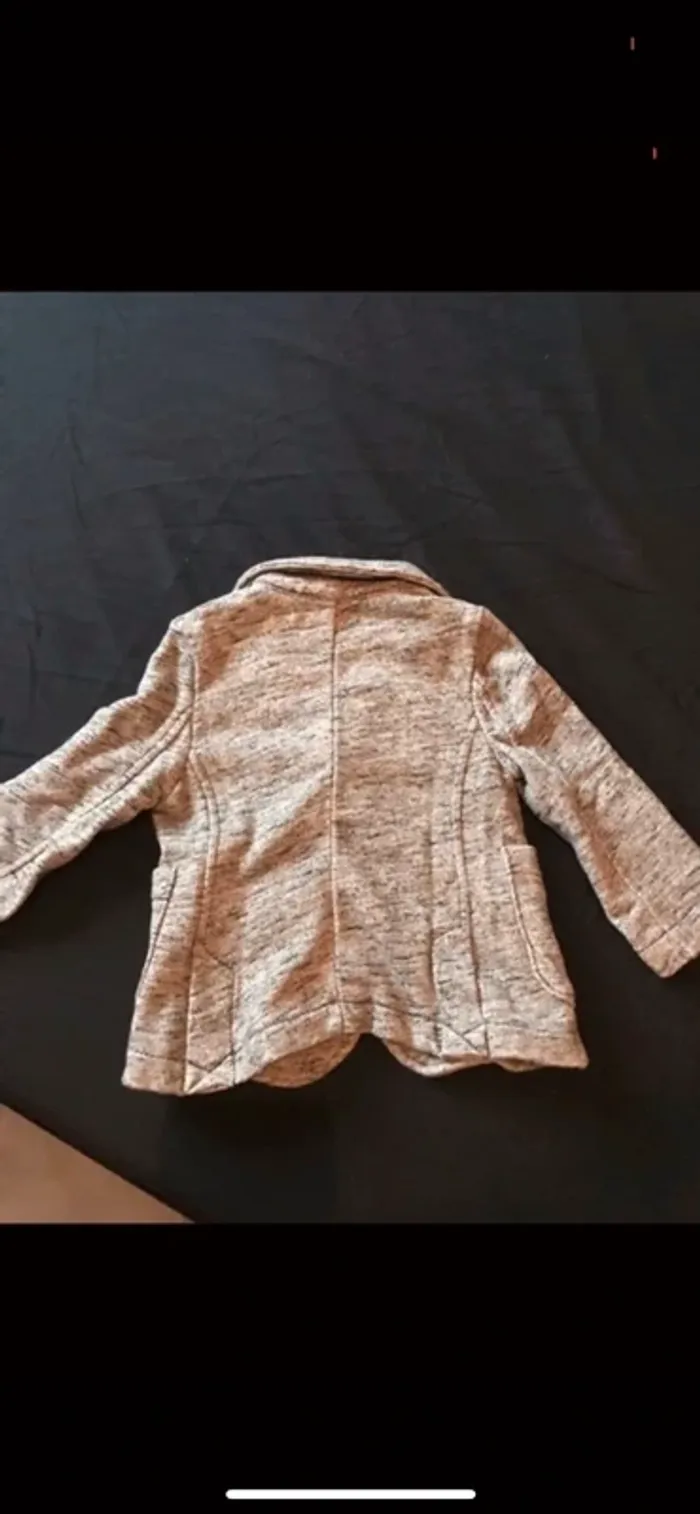 Gilet style blazer veste de costume taille 2 ans - photo numéro 3