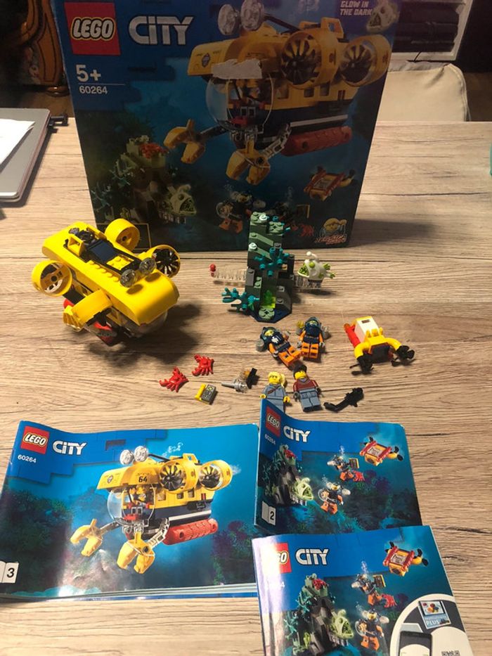 Lego sous marin