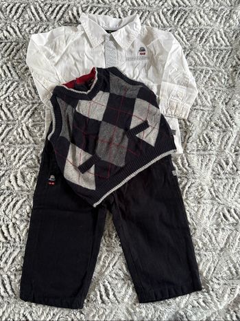 Ensemble 3 pièces Sergent Major 9 mois