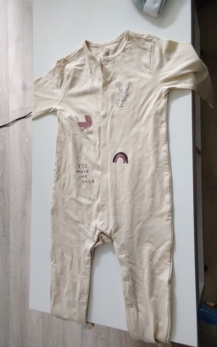 Lot 2 pyjama bébé - photo numéro 1