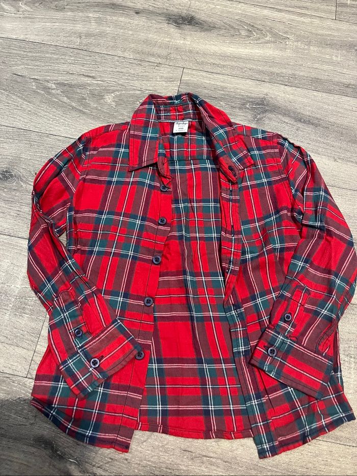 Chemise à carreaux