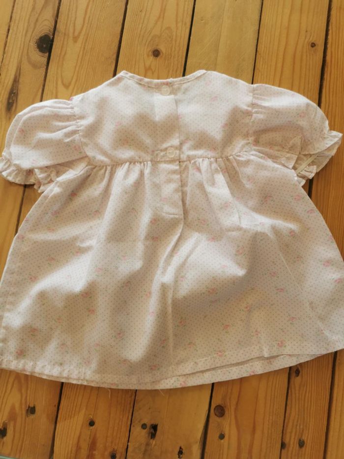 Petite robe 6 mois à col Claudine - photo numéro 6