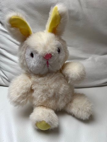 Peluche Lapin vintage 25 cm