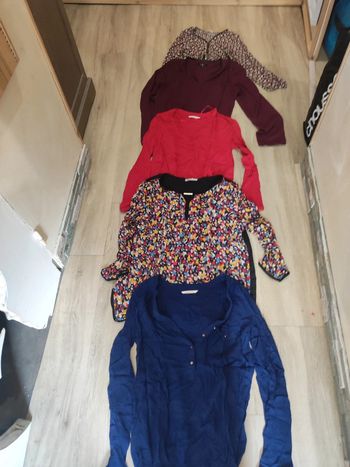 Lot de 5 blouses femme 36-38