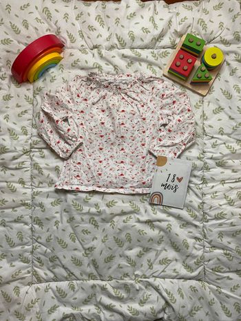 teeshirt manches longues blanc motifs koala 18 mois obaibi