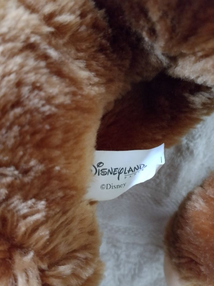 Peluche singe  abu d'Aladdin  Disneyland Paris 45 cm - photo numéro 3