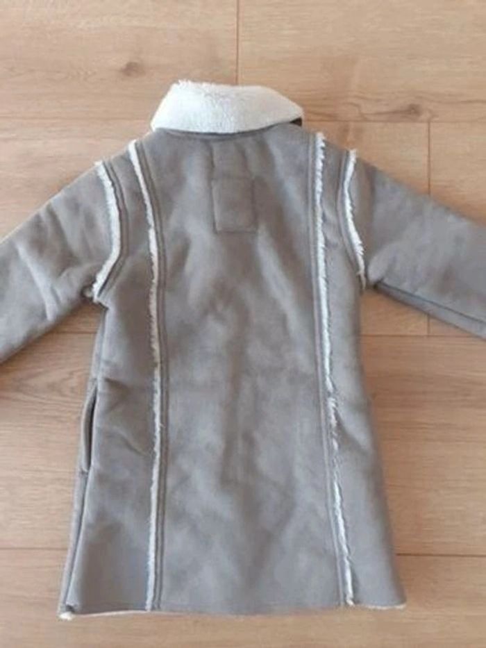 Manteau gris fille hiver 3 ans - photo numéro 3
