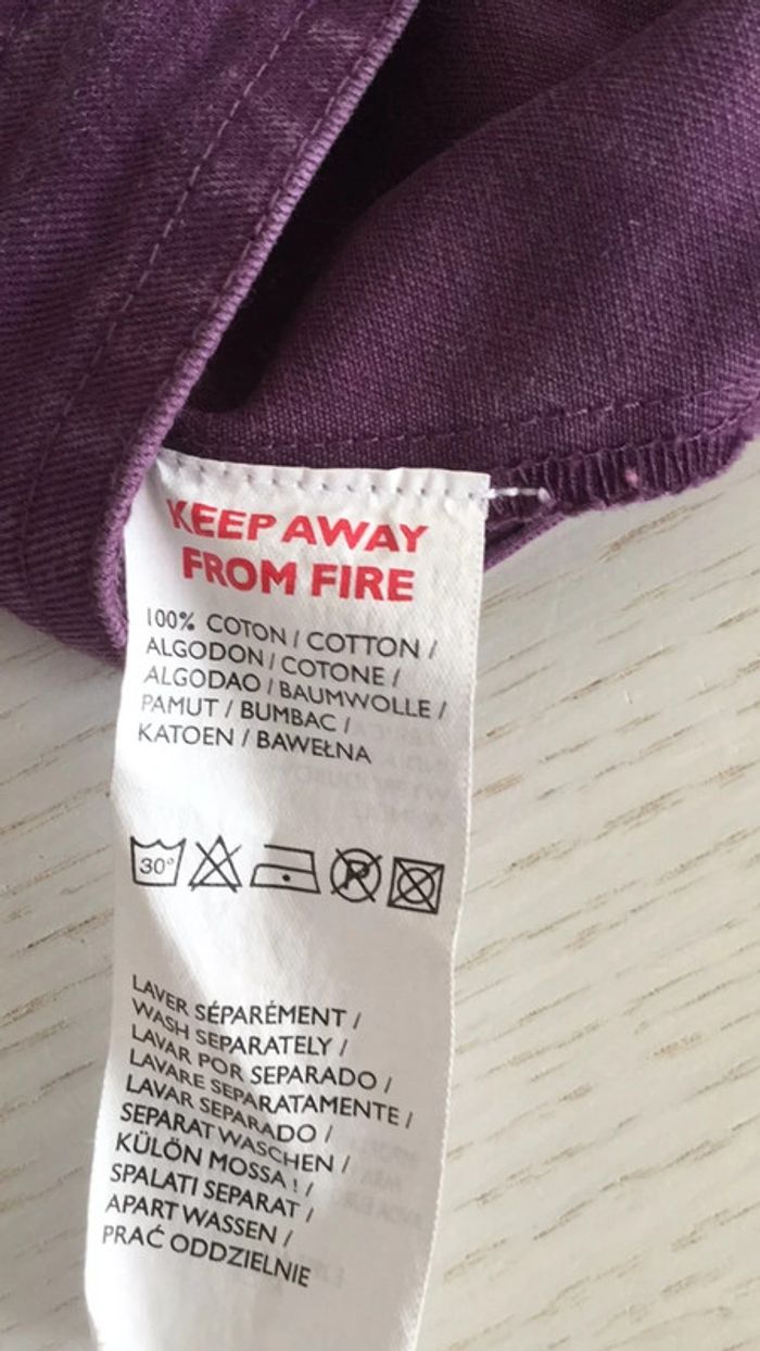 Robe jeans violette 8 ans NKY Kiabi - photo numéro 6