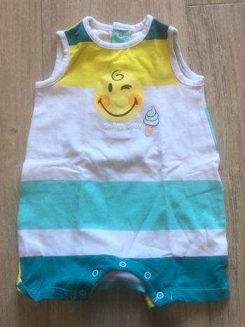 Combinaison été bébé garçon