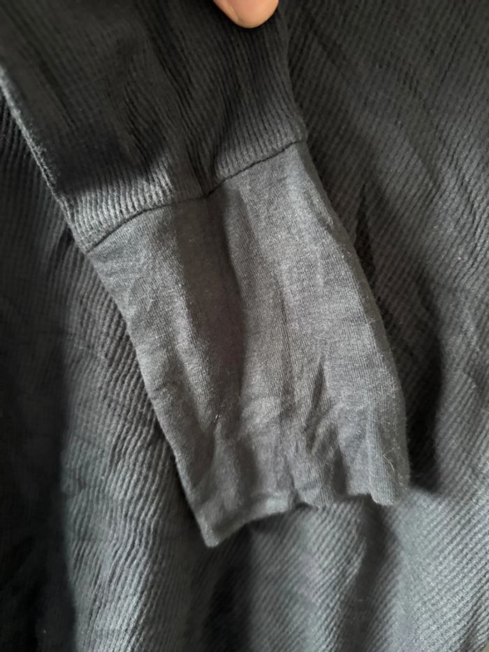 Pull zippé col asymétrique Tommy Hilfiger – Femme – Taille M – Bleu marine - photo numéro 5