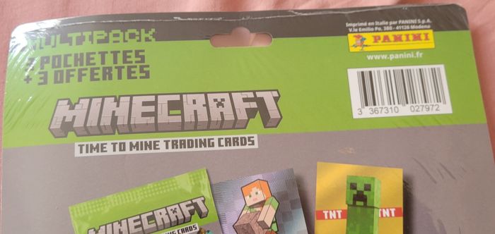 Lot cartes minecraft neuf - photo numéro 2