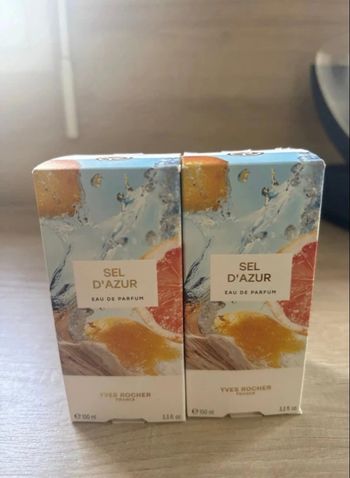 Lot 2 parfums sel d’azur Yves rocher neuf 