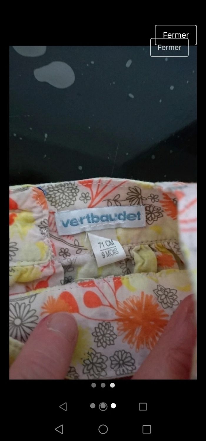 Jolie blouse taille 9 mois - photo numéro 3