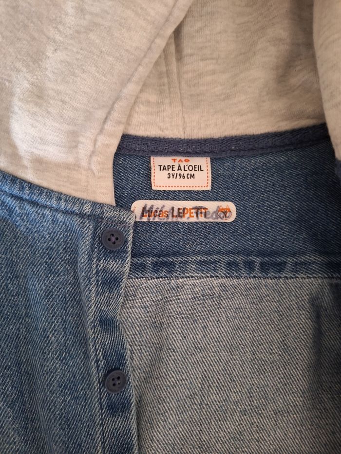 Veste en jean garçon - photo numéro 4