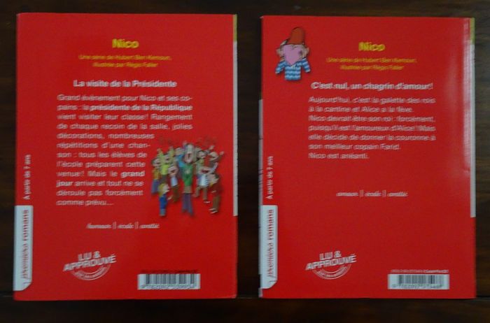 Lot de 2 livres NATHAN de Nico, premiers romans dès 7 ans - photo numéro 2