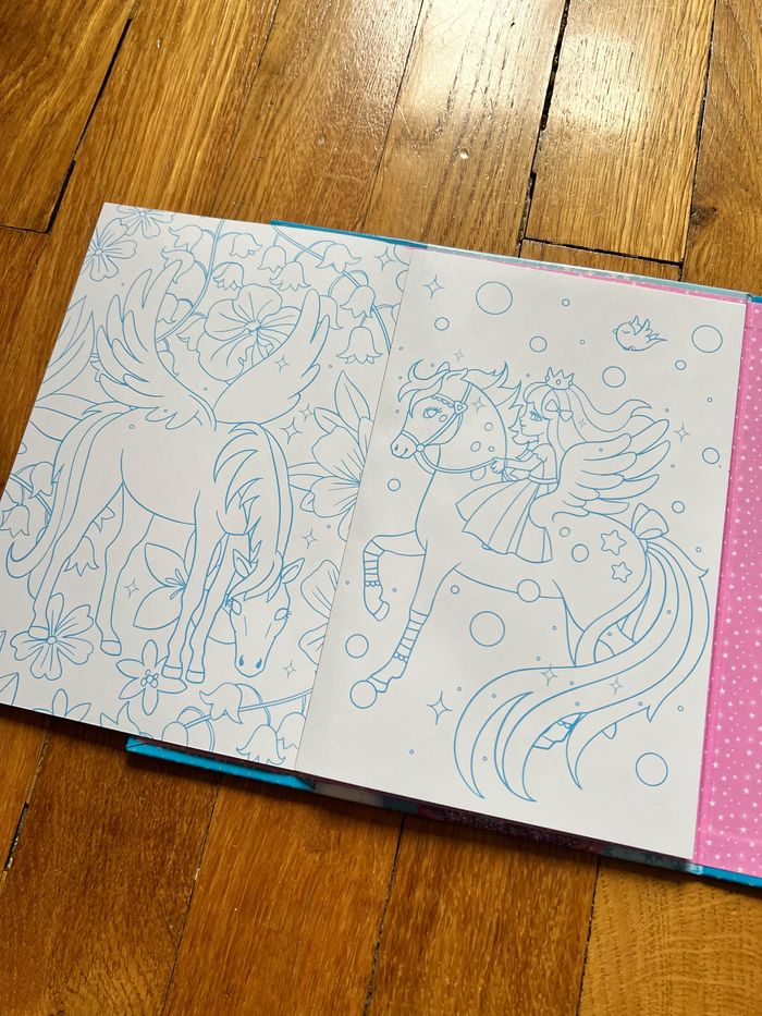 Chevaux magiques à pailleter - photo numéro 3