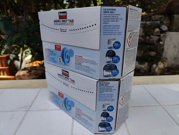 Lot de 8 recharges ultra absorbantes Rubson Aéro 360° - photo numéro 4