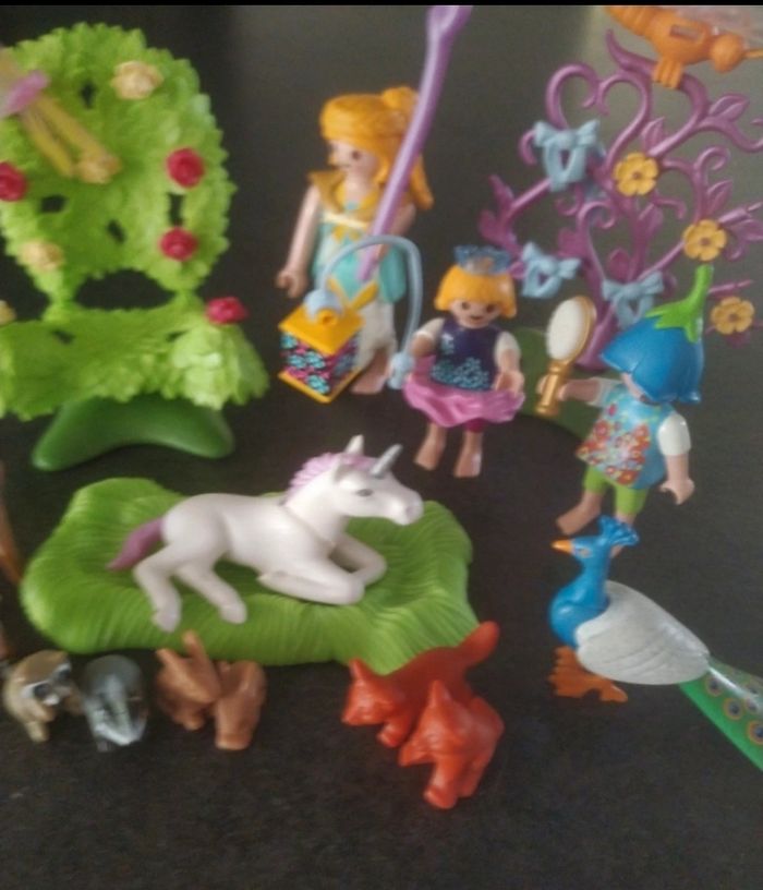 Fée avec lutins Licorne et petits animaux Playmobil - photo numéro 3