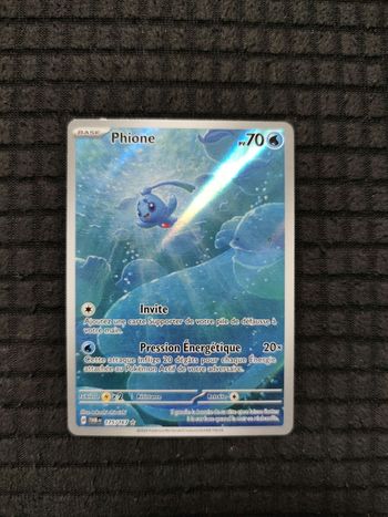 Carte pokémon phione 175/167 mascarade crépusculaire