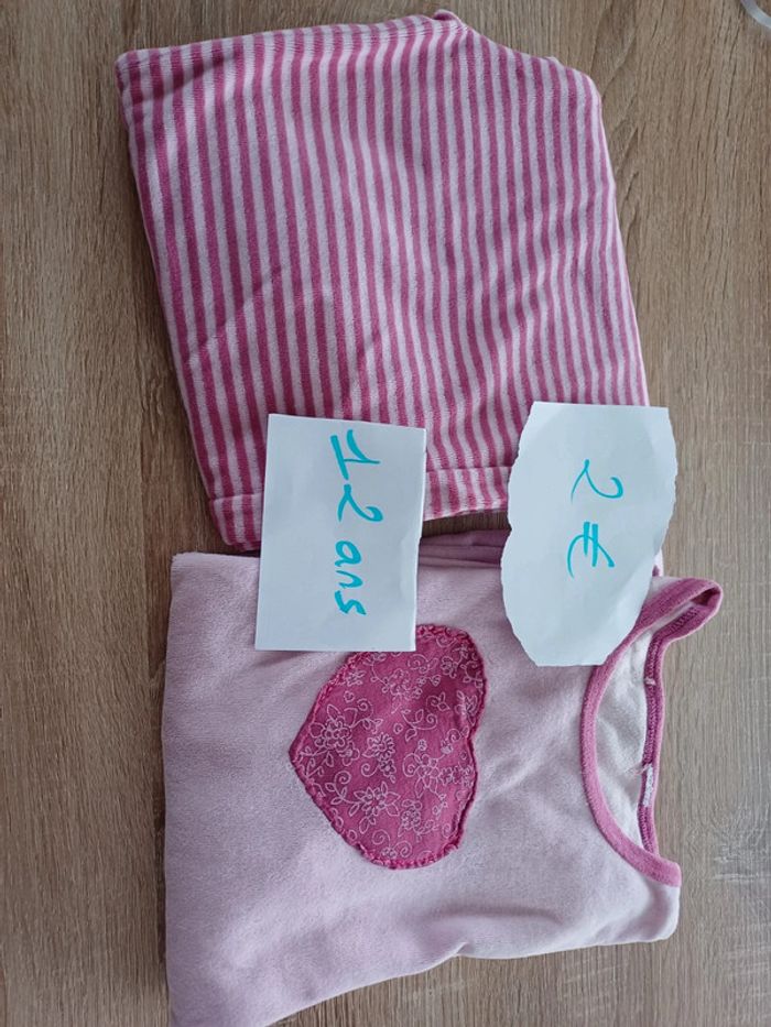 Ensemble pyjama 12 ans