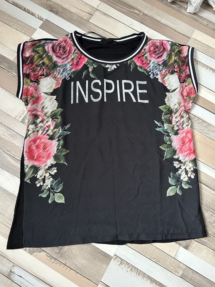 T-shirt manches courtes femme taille S - photo numéro 2