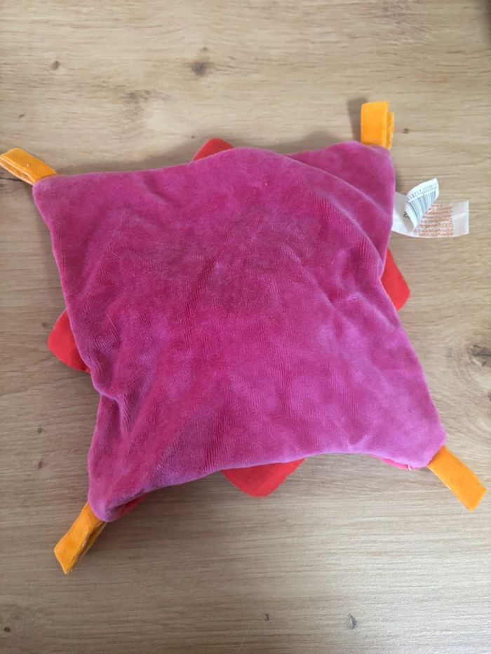 Doudou plat princesse indidous rose doudou et compagnie - photo numéro 3