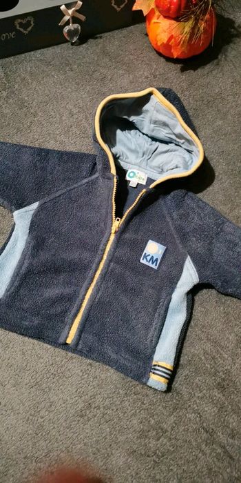 Gilet polaire à capuche O kids Mini