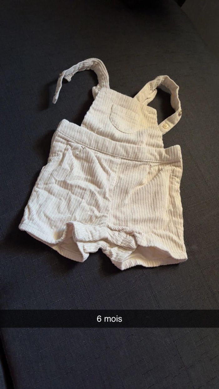 Salopette velour