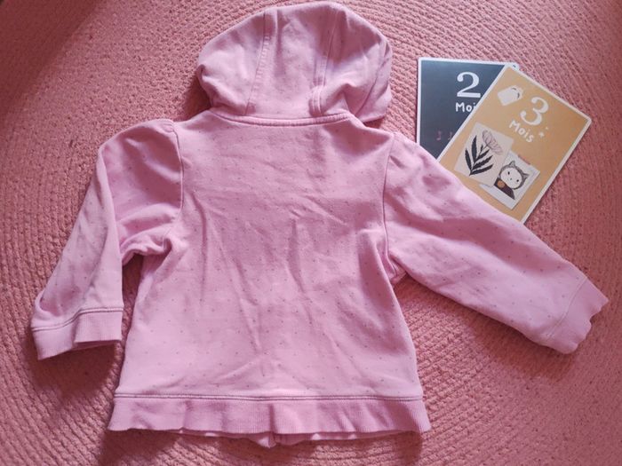 Gilet zippé/ veste bébé fille Orchestra 23 mois - photo numéro 6