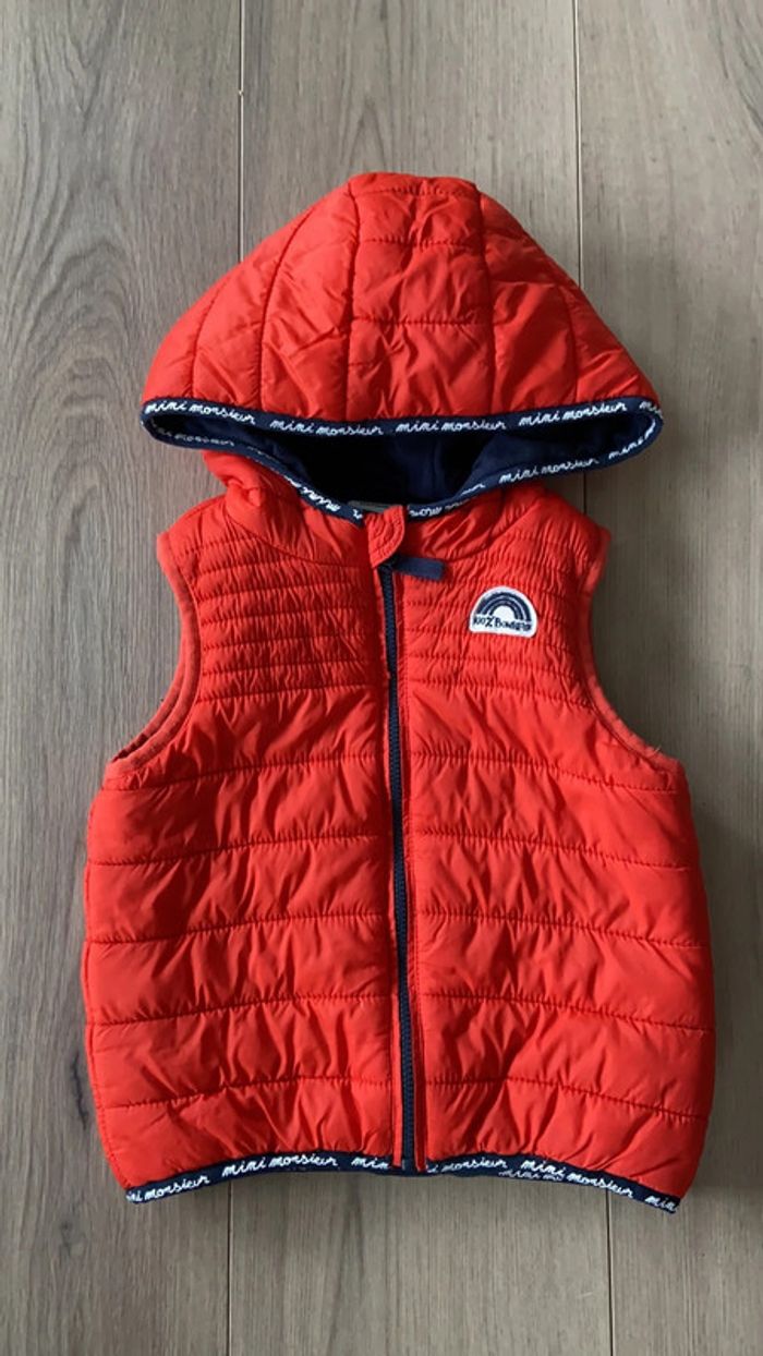 Doudoune sans manche garçon 23 mois TAO