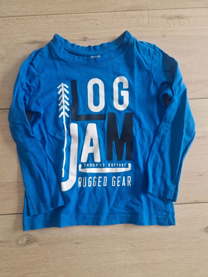 T-shirt manche longue garçon 4 ans