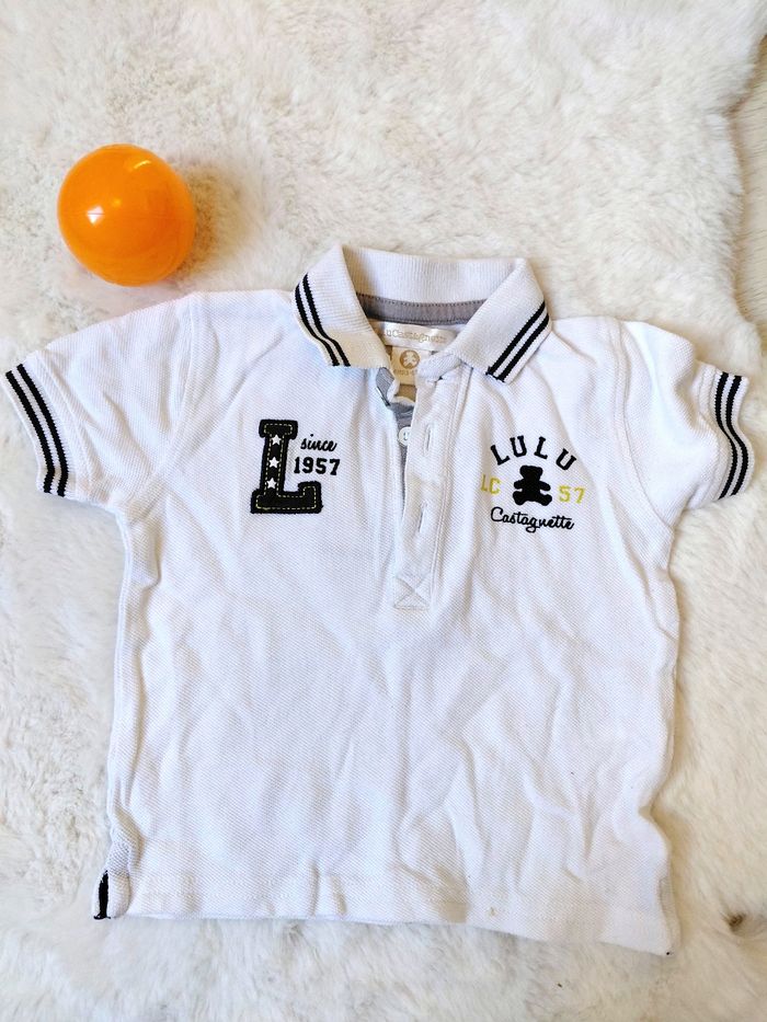 Polo lulu castagnette 6 mois