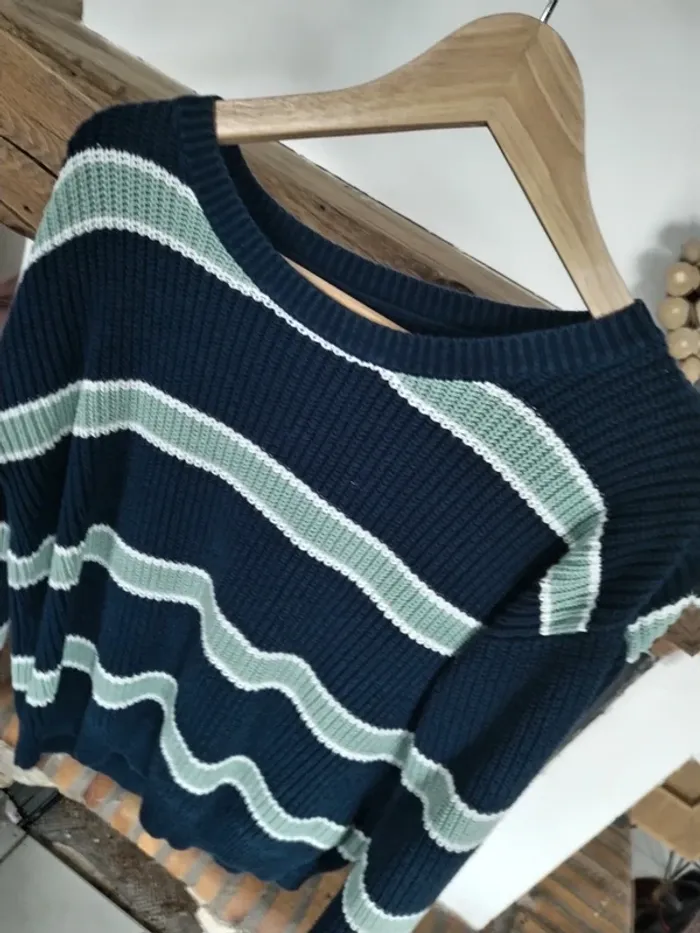 Pull à rayure