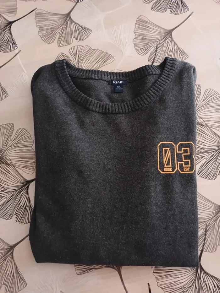 Pull garçon 12 ans