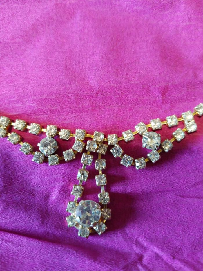 Collier à strass - photo numéro 2