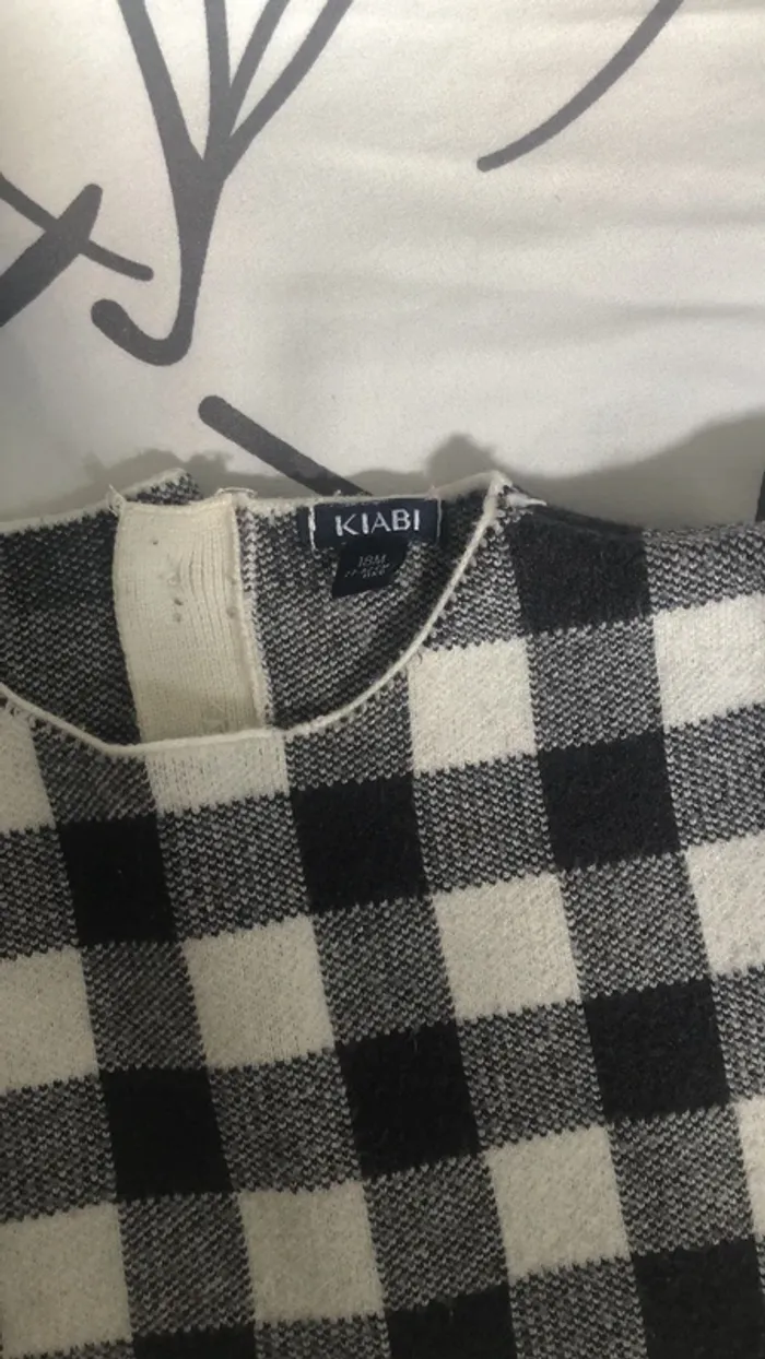 Pull à carreaux - photo numéro 2