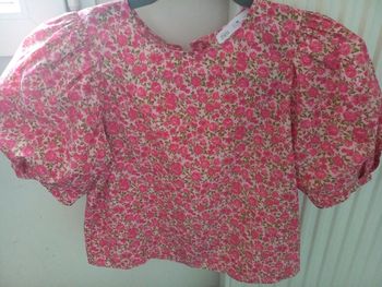 Blouse fleurie zara 10 ans