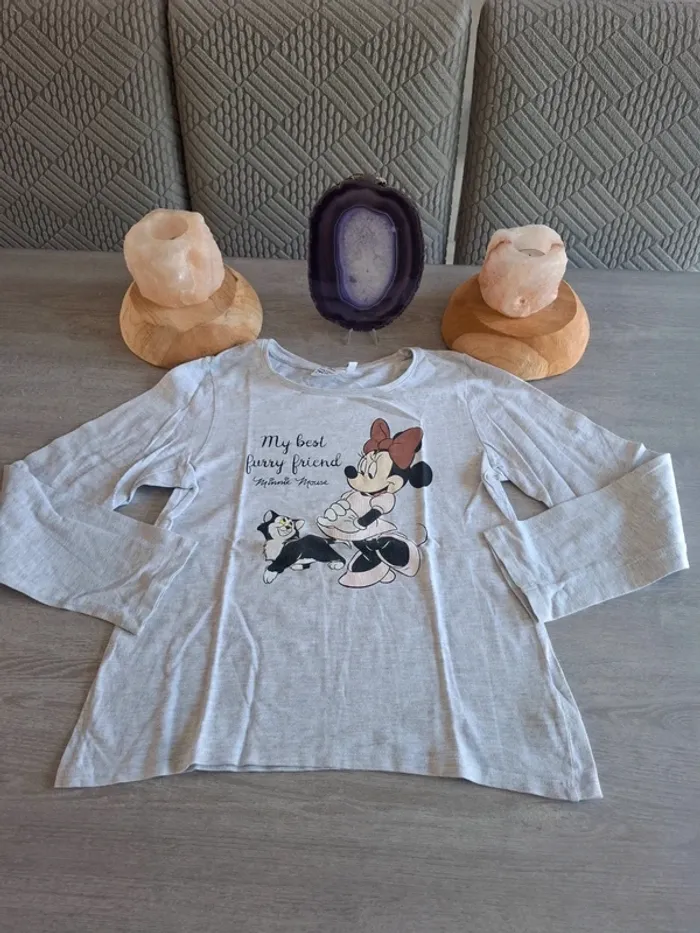Pyjama minnie 2 pièces - taille 8-10ans - photo numéro 2