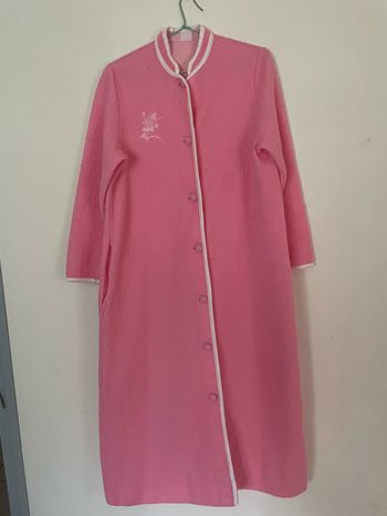 Peignoir polaire vintage