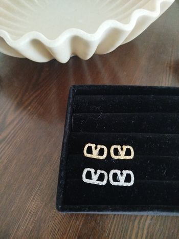 Lot 2 boucle d'oreille