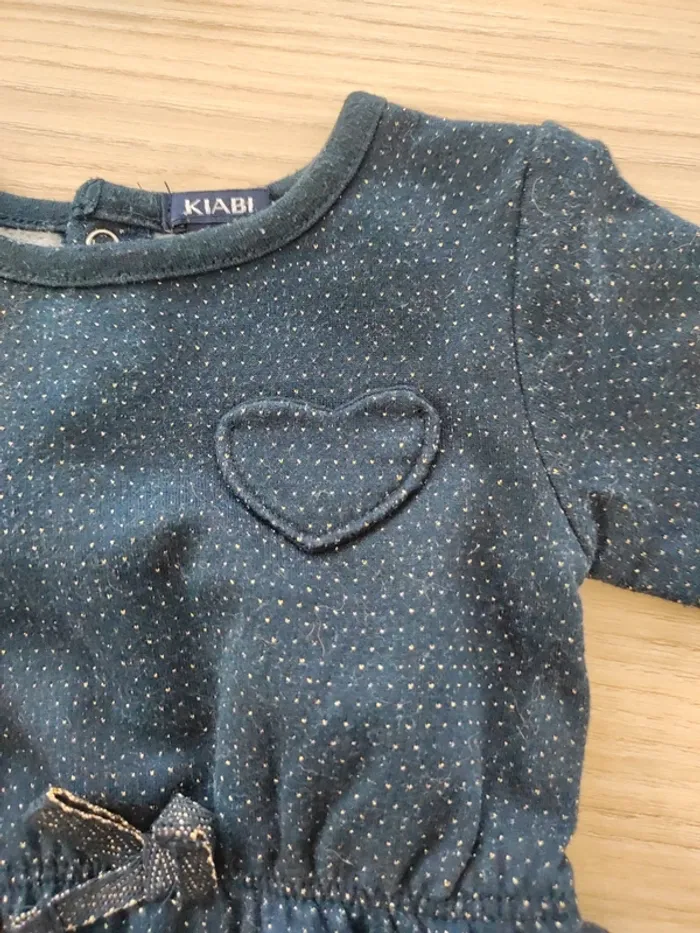 Lot 2 robes Kiabi 3 mois - photo numéro 3