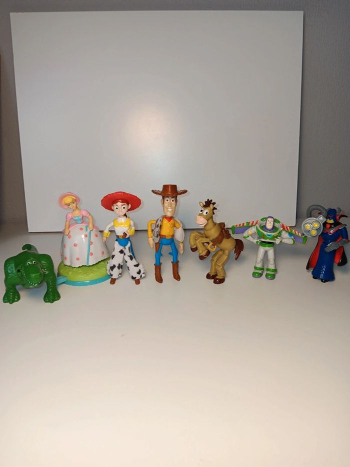 Lot figurines vintage Disney pixar toy story taille 14cm pour la plus grande