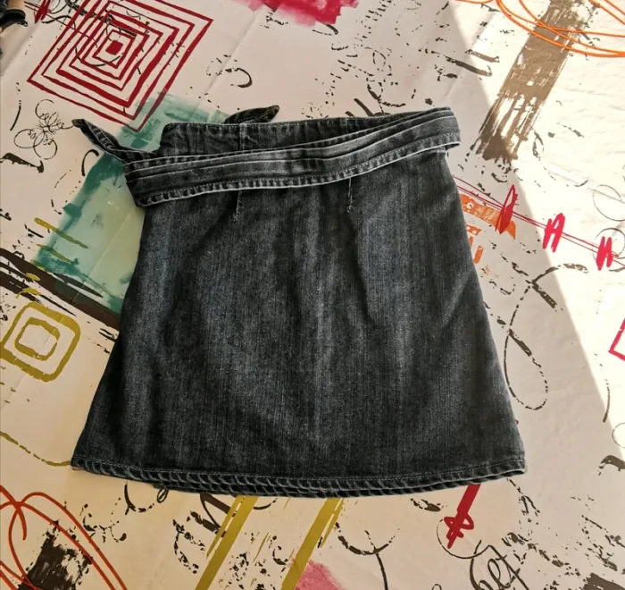 Jupe en jean portefeuille Tape à l'oeil 4 ans - photo numéro 3
